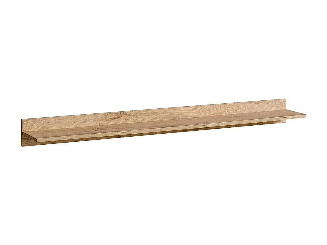 Wandplank TINO – 150 cm – Wotan Eiken – Industriële en Scandinavische stijl