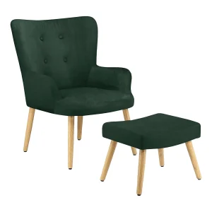Coco | Fauteuil in donkergroen Coco | Fauteuil in donkergroen