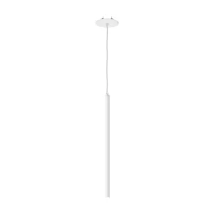 Deckenleuchte im modernen Stil TANIA – Höhe 60,8 cm – LED SMD AC 4 W – 400 lm und 3 K – Sockel ø14 cm – Stahl und Weiß – IP40
