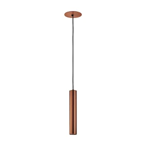 Deckenleuchte im modernen Stil TANIA – Höhe 33 cm – GU10 50 W – Sockel ø14 cm – Stahl und Kupfer – IP20