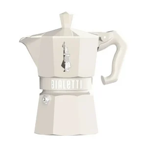 Cafetière Moka Exclusive 3T Crème Bialetti – Vintage Italiaanse Collectie Cafetière Moka Exclusive 3T Crème Bialetti – Vintage Italiaanse Collectie