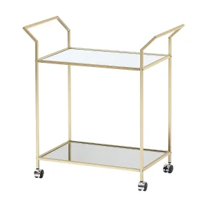 design serveerwagen goud 73x78x37 cm keukenwagen design serveerwagen goud 73x78x37 cm keukenwagen