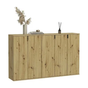 Buffet 5 deuren – Licht eiken – BODITE