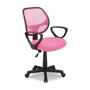 Bureaustoel IPOLIST – Roze netstof – Comfort en moderniteit voor uw werkruimte Bureaustoel IPOLIST – Roze netstof – Comfort en moderniteit voor uw werkruimte