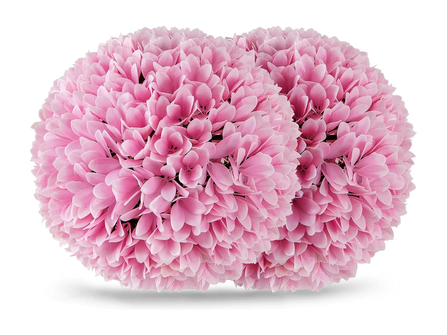 Buxusballen, 28 cm, uv-bestendig, vormgesneden, kunstplant, decoratieve plant, boekbal, kunstplant, decoratieve bolplanten voor huis, tuin, balkon, bruiloft, roze