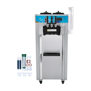 Commerciële Softijsensmachine SucceBuy, 21 – 31 L/H, 3 Smaaksoorten