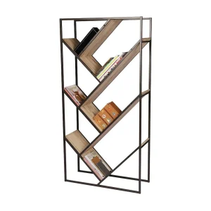 Bibliotheek design kantoorkast met 7 planken collectie DARYL – Afmetingen 80x30x160 cm Bibliotheek design kantoorkast met 7 planken collectie DARYL – Afmetingen 80x30x160 cm
