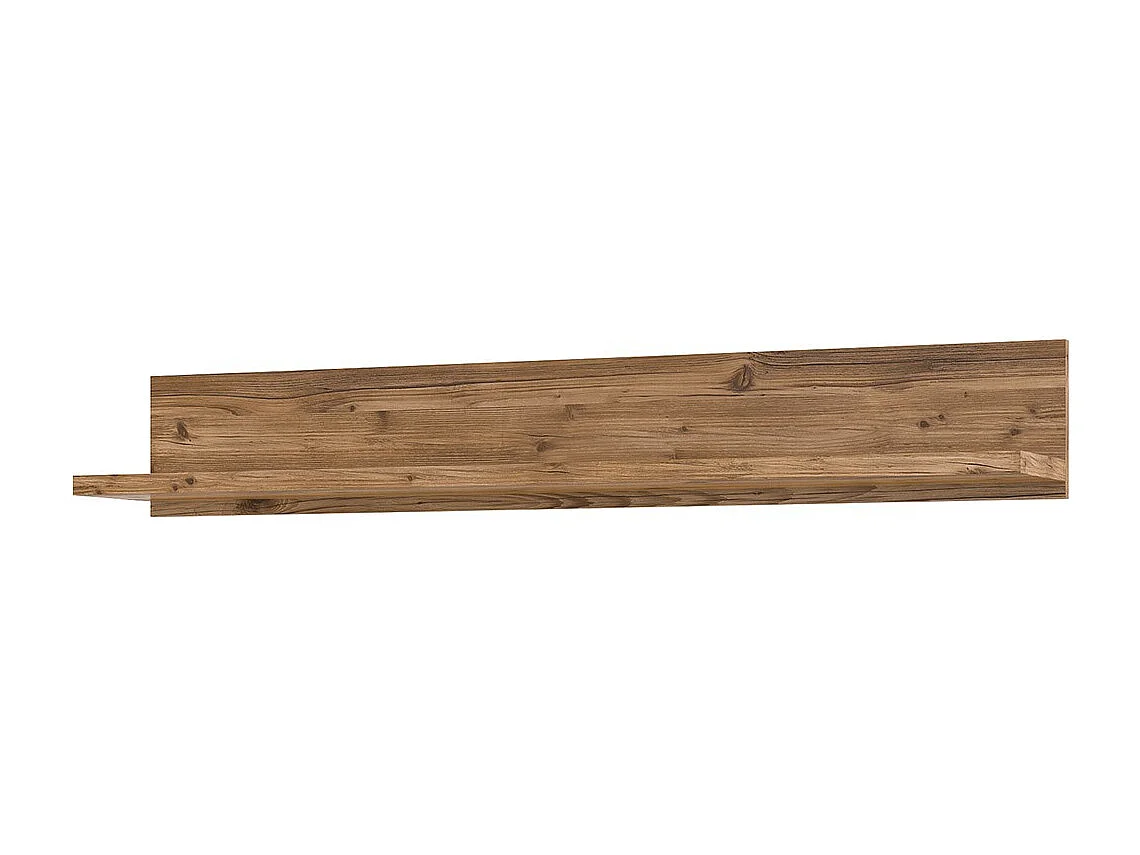 Design rek 150cm collectie DARWIN. Sparrenhout effect.