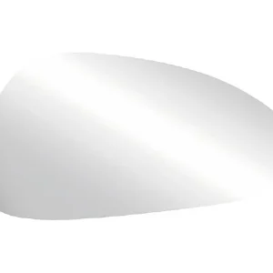 Spiegel design KUBRICK – 67×100 cm met achterverlichting – Wit Spiegel design KUBRICK – 67×100 cm met achterverlichting – Wit