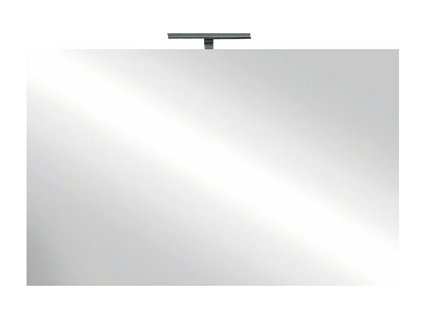 Spiegel met led-verlichting, 100x75 cm, collectie KUBRICK