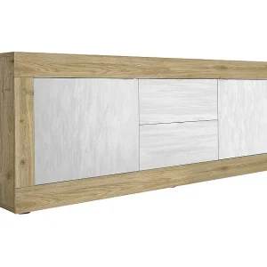 Buffet 4 deuren, collectie SKY, in hoogglans wit, ideaal voor een design keuken/eetkamer Buffet 4 deuren, collectie SKY, in hoogglans wit, ideaal voor een design keuken/eetkamer