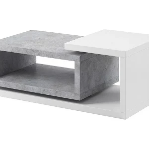 Lage tafel design collectie BERGAMO. Kleuren wit en grijs. Design stijl Lage tafel design collectie BERGAMO. Kleuren wit en grijs. Design stijl