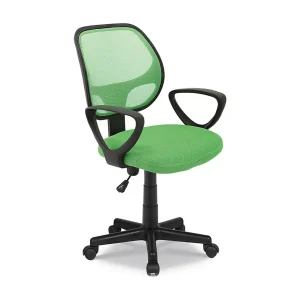 Bureaustoel IPOLIST Groene netstof, ideaal voor een comfortabel en modern kantoor Bureaustoel IPOLIST Groene netstof, ideaal voor een comfortabel en modern kantoor