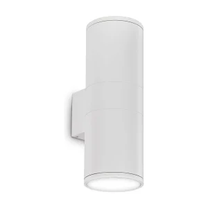 Buiten wandlamp 2 aluminium lampen met verschillende afwerkingen