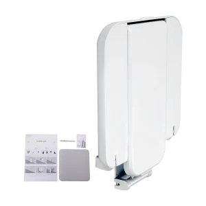 Douchestoel SucceBuy ABS Opvouwbare Douchestoel 39,8 cm x 42,4 cm, Wandmontage, 440 lbs Douchestoel SucceBuy ABS Opvouwbare Douchestoel 39,8 cm x 42,4 cm, Wandmontage, 440 lbs