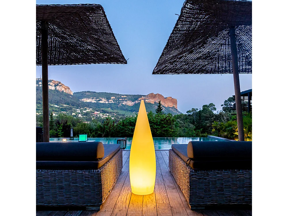 Draadloze vloerlamp H120CM CLASSY