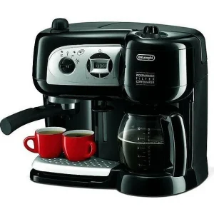 Delonghi Combimachine Espressomachine 15 Bar BCO264.1 Zwart 1750W Delonghi Combimachine Espressomachine 15 Bar BCO264.1 Zwart 1750W