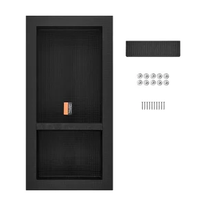 Douche Niche SucceBuy 41 x 81 x 10 cm Dubbele Inbouw Doucheplank Badkamer Douche Niche SucceBuy 41 x 81 x 10 cm Dubbele Inbouw Doucheplank Badkamer
