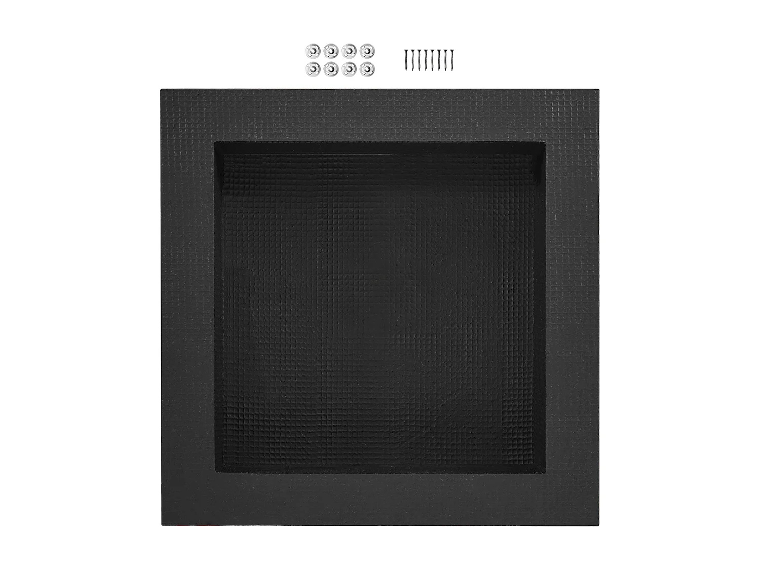Douchenis SucceBuy 41 x 41 x 10 cm, Enkele Plank om in de Muur te Plaatsen voor Badkamer