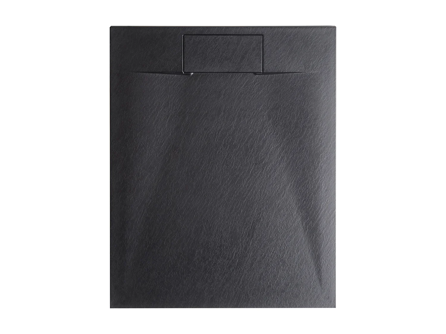 Douchebak AZZURRO 80 x 120 x 3 cm Zwart