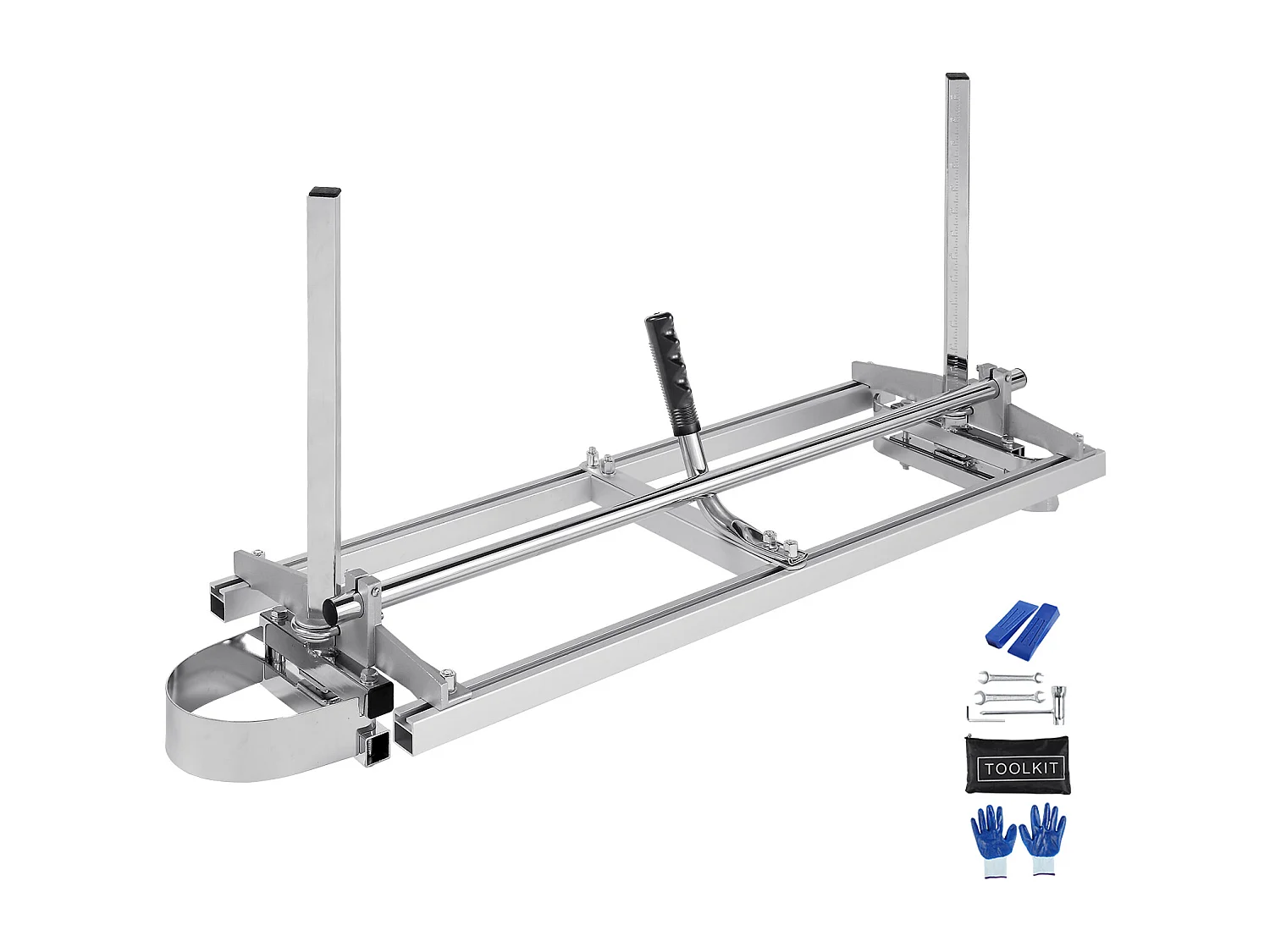 Draagbare Kettingzaag SucceBuy, 35,6-91,4 cm Geleiderail, 5,1-30 cm Zaagdikte