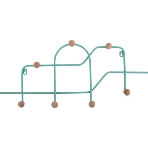 Coat Rack Maze – Turquoise blue Coat Rack Maze – Turquoise blue