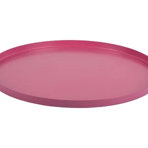 Dienblad Servir Rond Medium – Helderroze