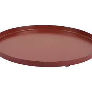 Dienblad Servir Rond Small – Rode oker