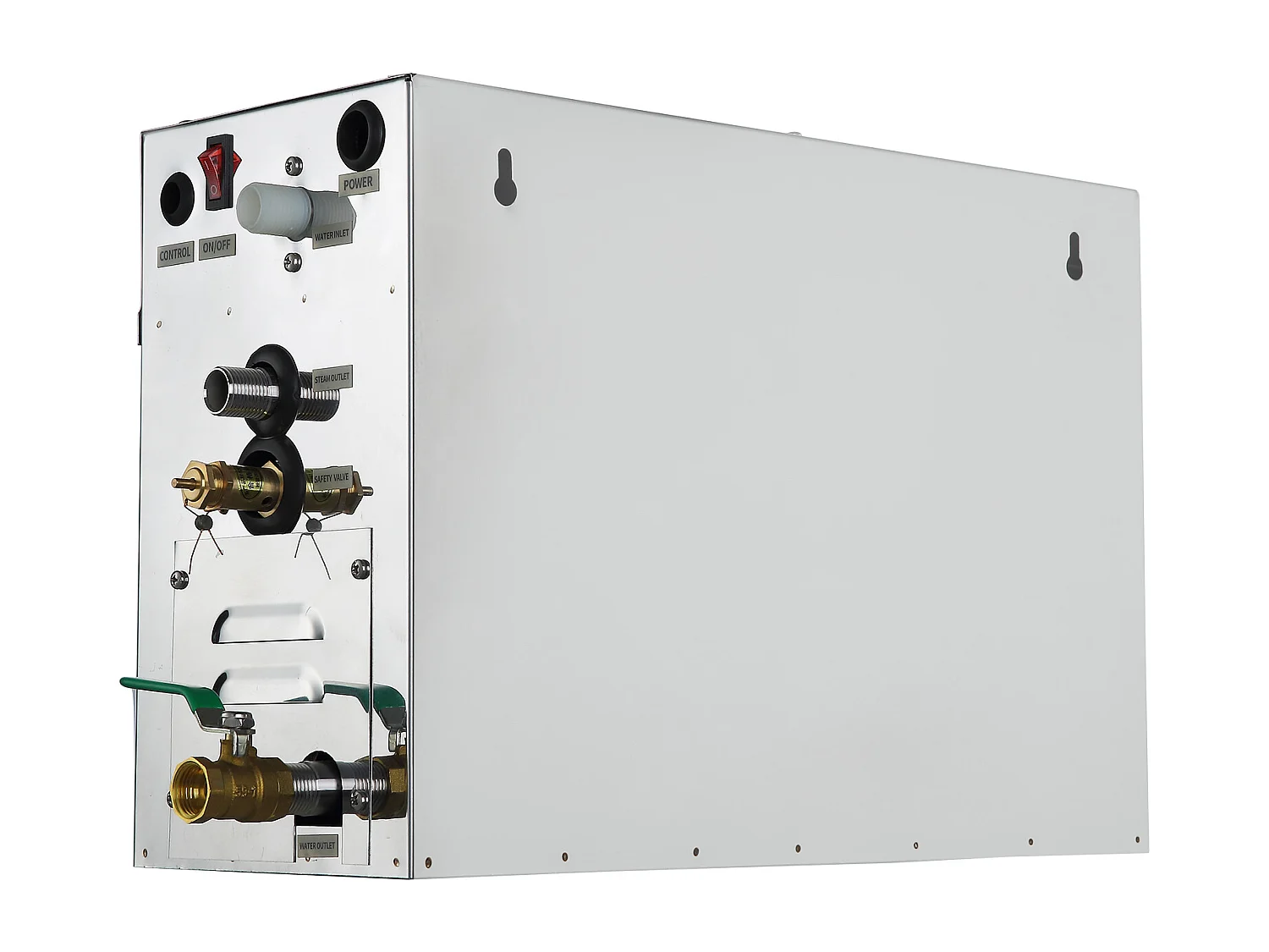 Sauna-stoomgenerator SucceBuy 9KW, met Watertank 6 L, LED-monitor, Handmatige Afvoer, voor Huiselijke Hammam