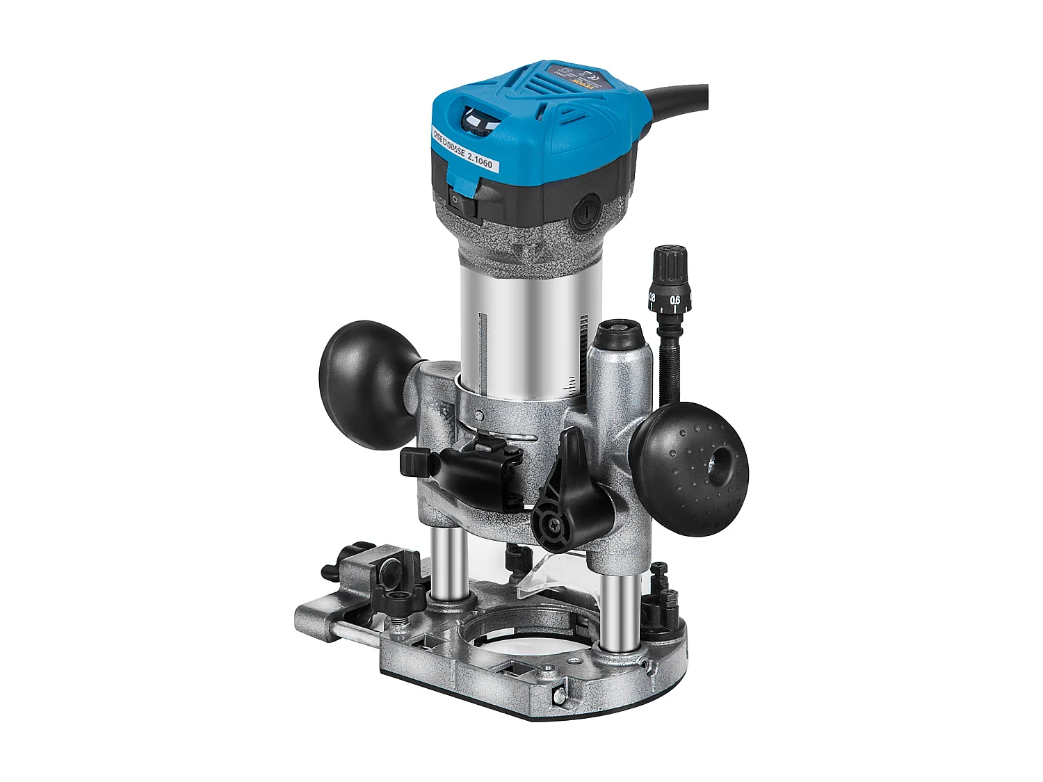 Compacte Freesmachine SucceBuy, 800W, Variabele Snelheid 30.000 Tpm, 0,6 Cm en 0,9 Cm Spantang, Duik- en Kantelvoet, 220V