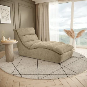 Chaiselongue SAN REMO im Cordstoff Cappuccino Chaiselongue SAN REMO im Cordstoff Cappuccino