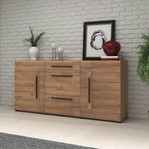 Commode met drie lades TULSA Commode met drie lades TULSA