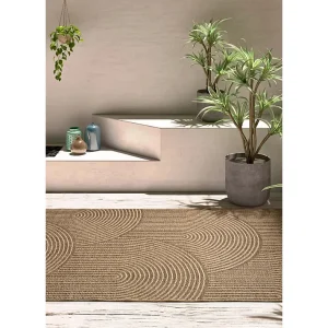 Buitentapijt – geometrisch jute-effect – natureltint – 120×170 cm – ACRA Buitentapijt – geometrisch jute-effect – natureltint – 120×170 cm – ACRA