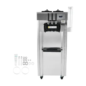 Commerciële IJs Machine Met 3 Smaken SucceBuy, Opbrengst 21-31 L/H