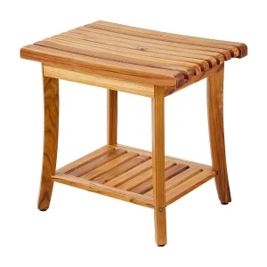 Douchebank van Polyhout SucceBuy, 51 x 36 x 45 cm, Badkamerstoel Douchebank van Polyhout SucceBuy, 51 x 36 x 45 cm, Badkamerstoel