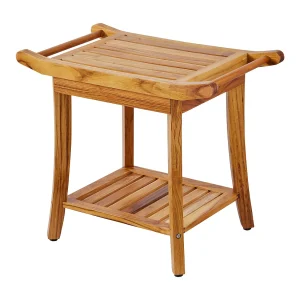 Douchebank van Polyhout SucceBuy, 56 x 37 x 47 cm, Badkamerstoel Douchebank van Polyhout SucceBuy, 56 x 37 x 47 cm, Badkamerstoel