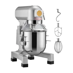 Commerciële Keukenmachine SucceBuy, 14L 3 Snelheden 550W voor Restaurant Bakkerij