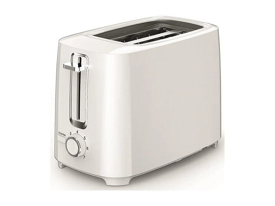 Broodrooster Kitchen Chef 2 sleuven 700W Wit - KSTOASTBLANC2T