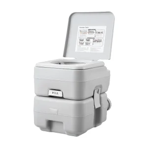 Draagbare Toilet SucceBuy 20 L, met Transportzak voor Camping Draagbare Toilet SucceBuy 20 L, met Transportzak voor Camping
