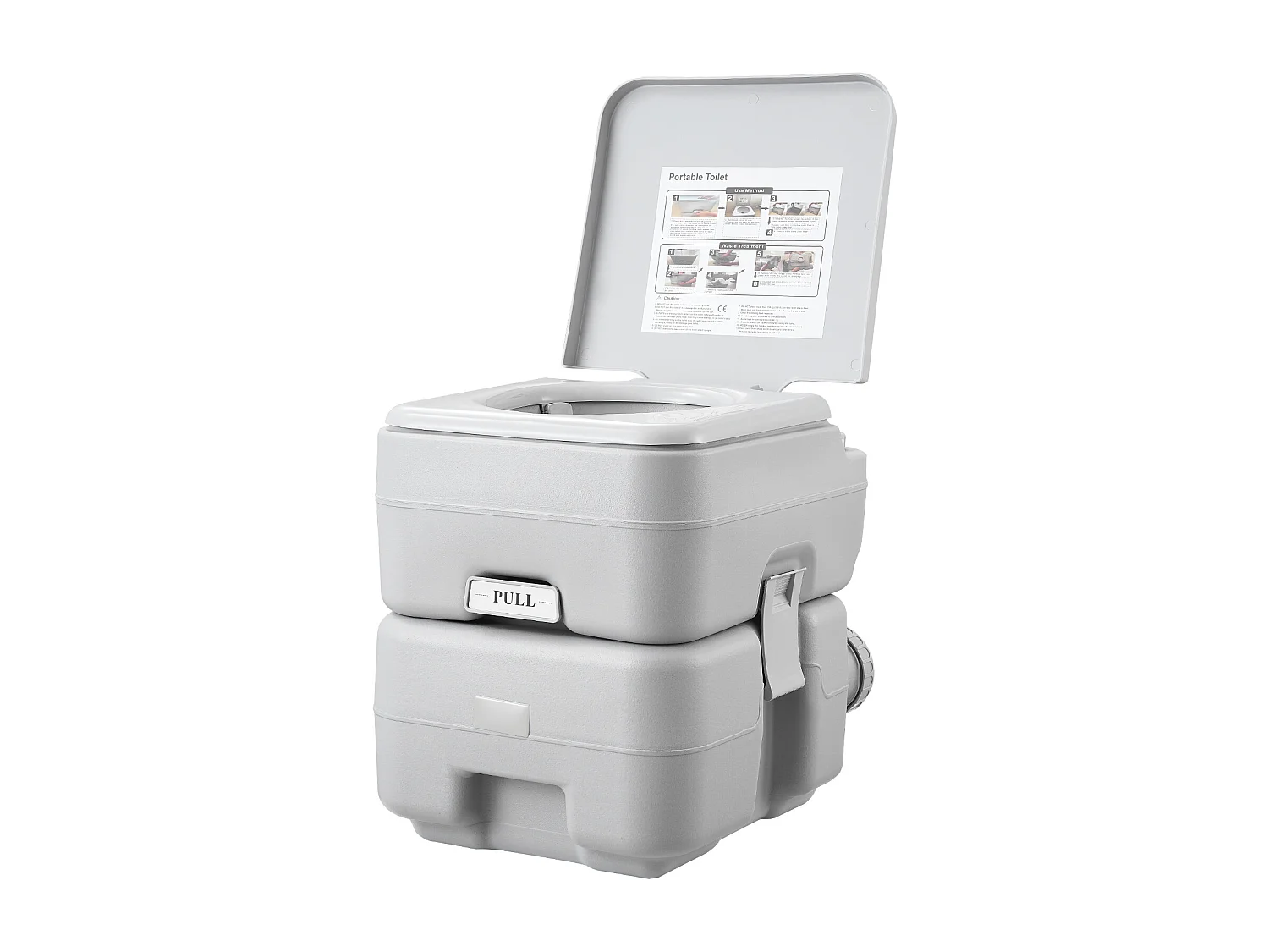 Draagbare Toilet SucceBuy 20 L, met Transportzak voor Camping