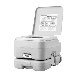 Draagbare Toilet SucceBuy 12 L, Draagbare Toilet voor Camping-Vakantie met Spuwatervoorraad Draagbare Toilet SucceBuy 12 L, Draagbare Toilet voor Camping-Vakantie met Spuwatervoorraad