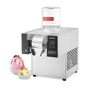 Commerciële Sneeuwvlok-ijsmachine SucceBuy, 125 kg/24 uur van Roestvrij Staal voor Ijs