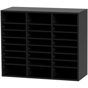 Bureau-organizer, SucceBuy Houten Documentenorganizer Verstelbare Bestandssorteerder 24 Compartimenten Zwart Bureau-organizer, SucceBuy Houten Documentenorganizer Verstelbare Bestandssorteerder 24 Compartimenten Zwart