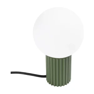 Bureaulamp HALO modern van – 1 lichtbronnen – L.12 x H.19 cm – olijfgroen Bureaulamp HALO modern van – 1 lichtbronnen – L.12 x H.19 cm – olijfgroen