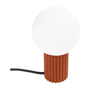 Bureaulamp HALO modern van – 1 lichtbronnen – L.12 x H.19 cm – rode oker Bureaulamp HALO modern van – 1 lichtbronnen – L.12 x H.19 cm – rode oker