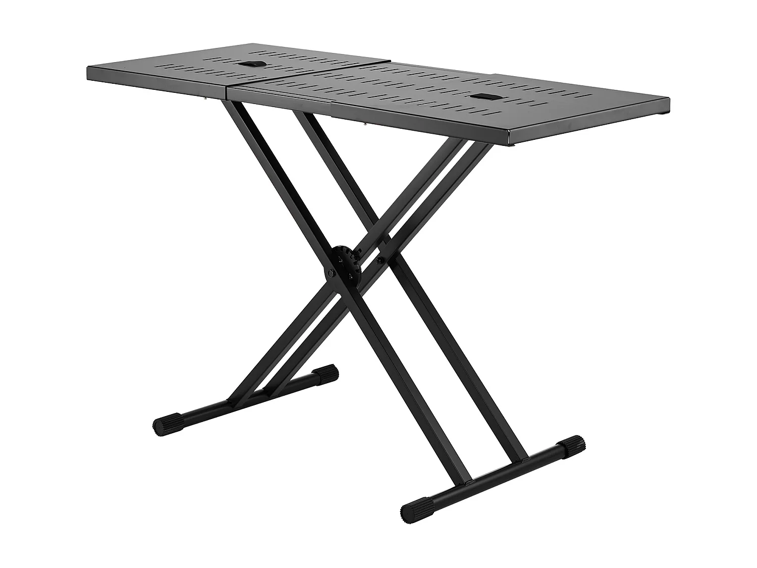 Draagbare DJ-Tafel SucceBuy, Double-X Keyboardsteun, Regelbare Hoogte