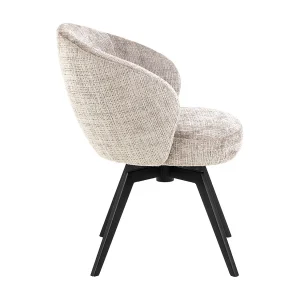 Catalina eetkamerstoel met armleuning chenille beige. Catalina eetkamerstoel met armleuning chenille beige.
