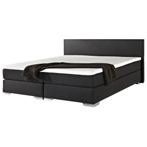Boxspring stof zwart 180 x 200 cm PRESIDENT Boxspring stof zwart 180 x 200 cm PRESIDENT