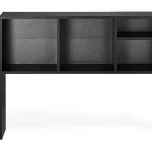 Bureau Plank SucceBuy Zwart met 1 Niveau Opslagorganizer voor het Kantoor en het Huis