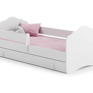 Cama de criança 140 x 70 com gaveta, colchão e estrado incluídos Kobi Wave Cama de criança 140 x 70 com gaveta, colchão e estrado incluídos Kobi Wave